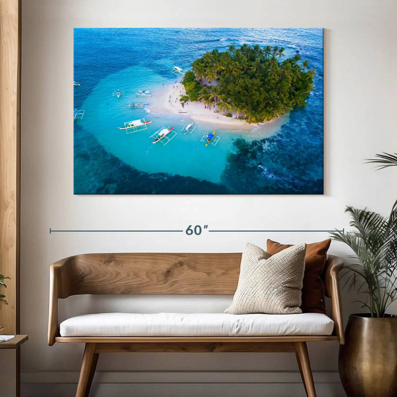 Plage Guyam, H 34 po x l 51 po