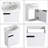 Shontea 16.8'' Single Bathroom Vanity with Ceramic Top-493250807