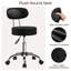 Backed Adjustable Height Ergonomic Industrial Stool-1857030192