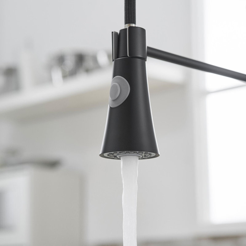 Single Handle Single Handle Kitchen Sink Tap, Black