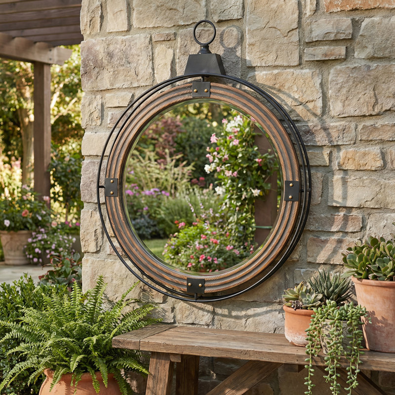 Nautical Porthole-inspired Wall Mirror