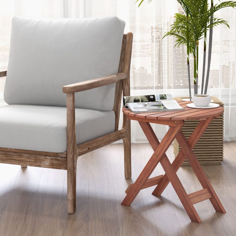 Round 45Cm L Side Table