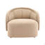 Fauteuil d'appoint Amanda Beige-1873155259