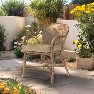  Chair Pad Cushion Set Of 2, 18" X 18" X 2.5", Premium Memory Foam Core With Waterfall Edge, Solstice Olefin, Patio Cushion For Outdoor Chairs