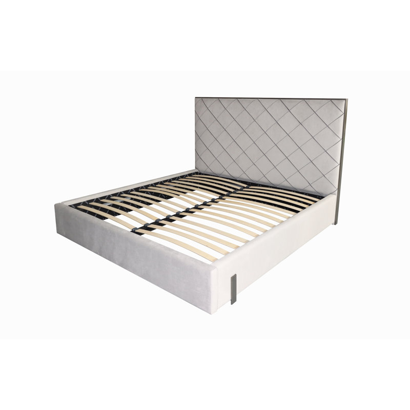 Liliana Upholstered King Bed, Antonio Dove