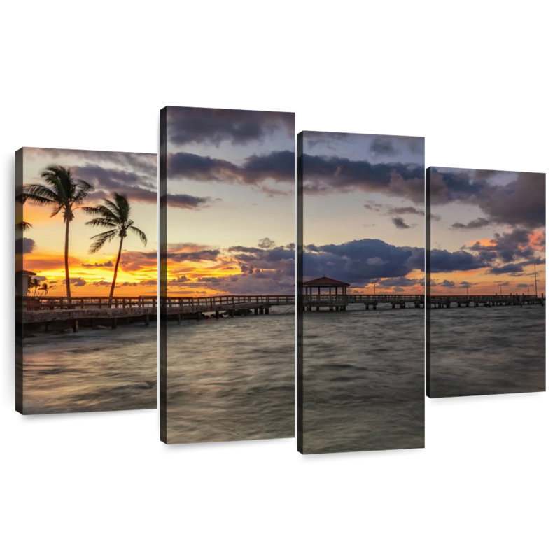 Gillard Key West Twilight Gillard, 22" H x 36" W