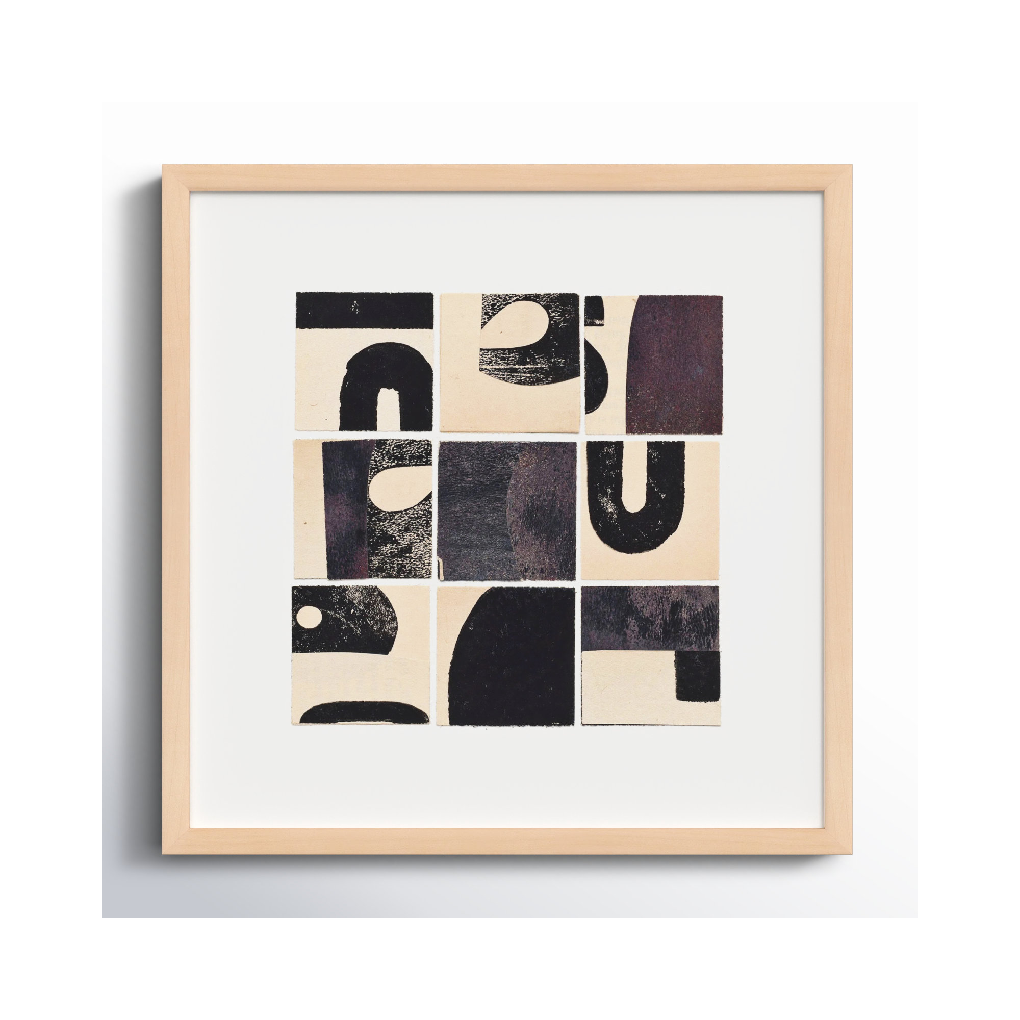 Curvy by Driftway Studio, 16" H x 16" W x 1.25" D, Maple