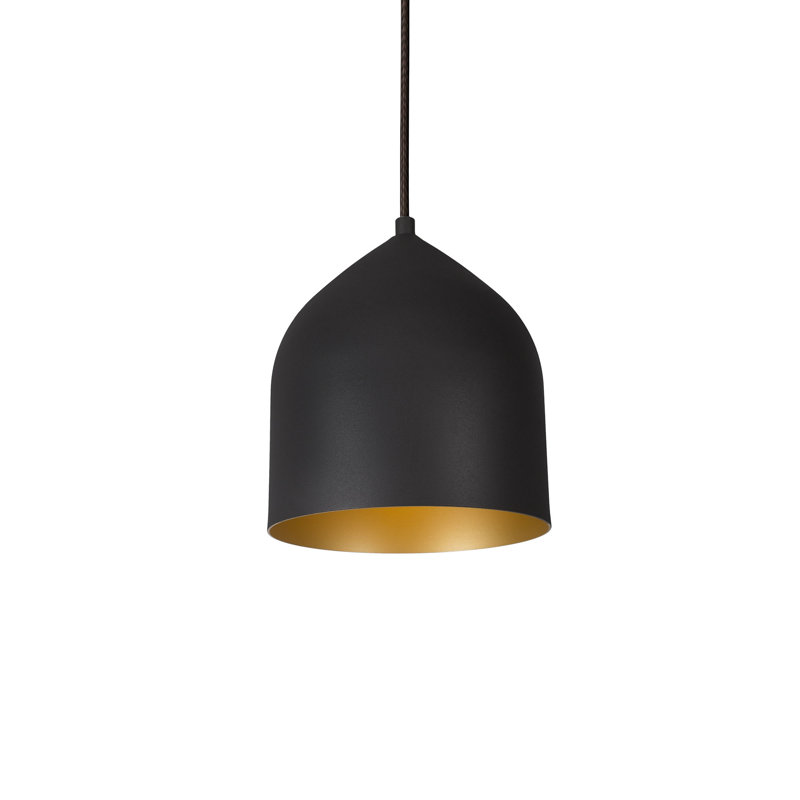 Helena 1 - Light LED Pendant, Black/Gold, Gray