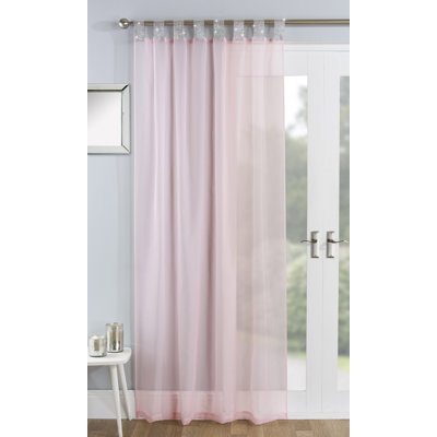 Burger Sheer Curtain Single Panel