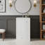 Meuble-lavabo autoportant avec lavabo en céramique-680178484