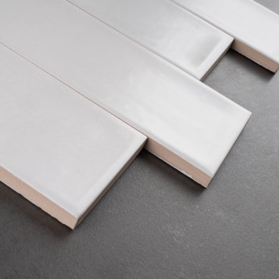 Tavira 2.95 In. X 11.81 In. Satin Ceramic Subway Wall Tile