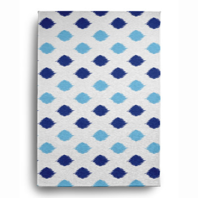Tapis en chenille 2_Ikat