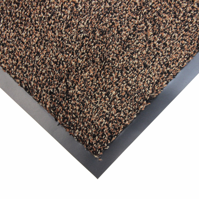 Admiral Non-Slip Doormat, Brown, 0.5cm H x 80cm L x 50cm W