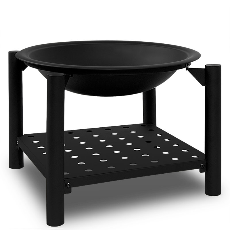 Chrissy Square Steel Smokeless Fire Pit