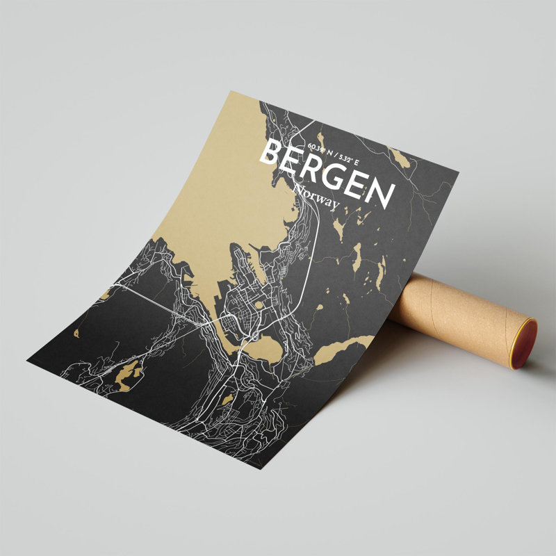 Print, Black/Gold, 24" H x 18" W