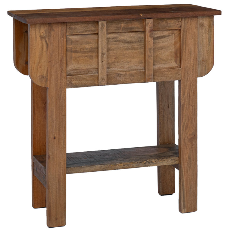 Console Table Mixed Recycled Wood 80x35x80 cm