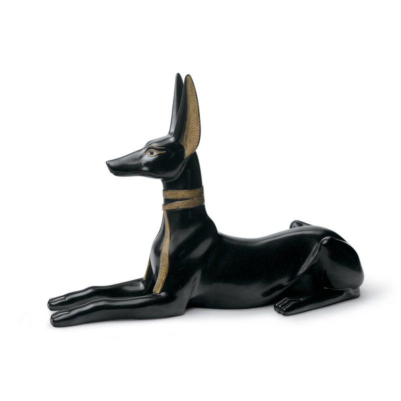 Figurine de chien Anubis