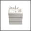 Meuble-lavabo de 30 po avec lavabo, grand rangement et 3 trous de robinet pour salle de bain moderne, pré-assemblé avec une cuve blanche-1531640164-1531640184