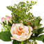 Arrangement floral de roses dans un vase