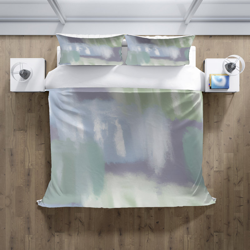 Ensemble de housse de couette , Housse de couette grand + 2 grandes taies décorat
