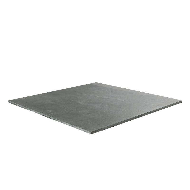 Carreau de sol en ardoise calibré 24 po x 24 po Ackland Camden, Gris anthracite