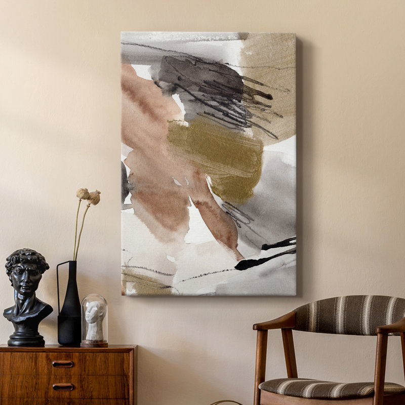 Antique Gold II -Custom Wrapped Gallery Cavas