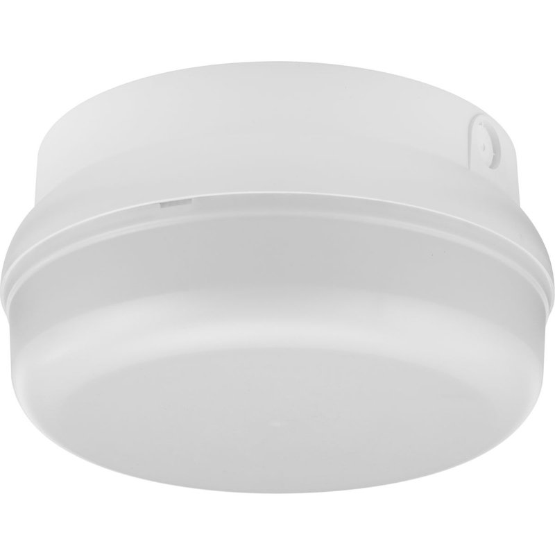 Plafonnier encastré noir 9 po, Blanc satiné