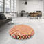 Tapis orange/rouge/noir contemporain-701790764