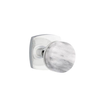 Select Round Knob with Square Rosette