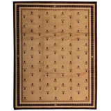 Hand-Knotted High-Quality Brown Area Rug