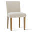 Chaises de salle à manger rembourrées en bois massif à hauteur d'assise 18,5 po-540620379