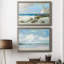 Ensemble de 2 reproductions de photos encadrées sur toile Midday Breeze-1009009198-1009009199