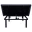 Base de lit simple très longue réglable, gris et noir, télécommande sans fil avec positions préréglées, gravité zéro, antisnore, massage pour la chambre à coucher, long, rails, finition noire, télécommande,