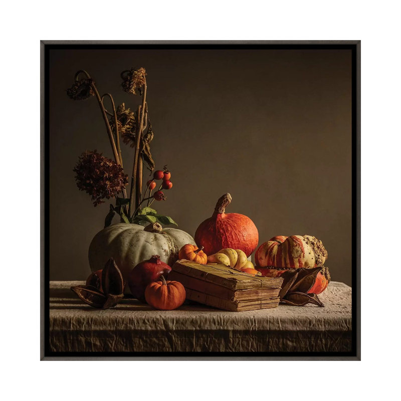 « Still Life » par Mark Gemmell-impression d’art graphique, Pas de tapis, H 18 po x l 18 po x 1,5 po