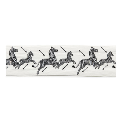 Zebras Embroidered Tape