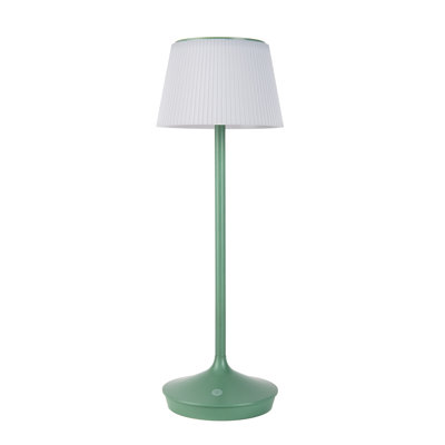 EMMI 38cm Solar Powered Integrated LED Outdoor Table Lamp
