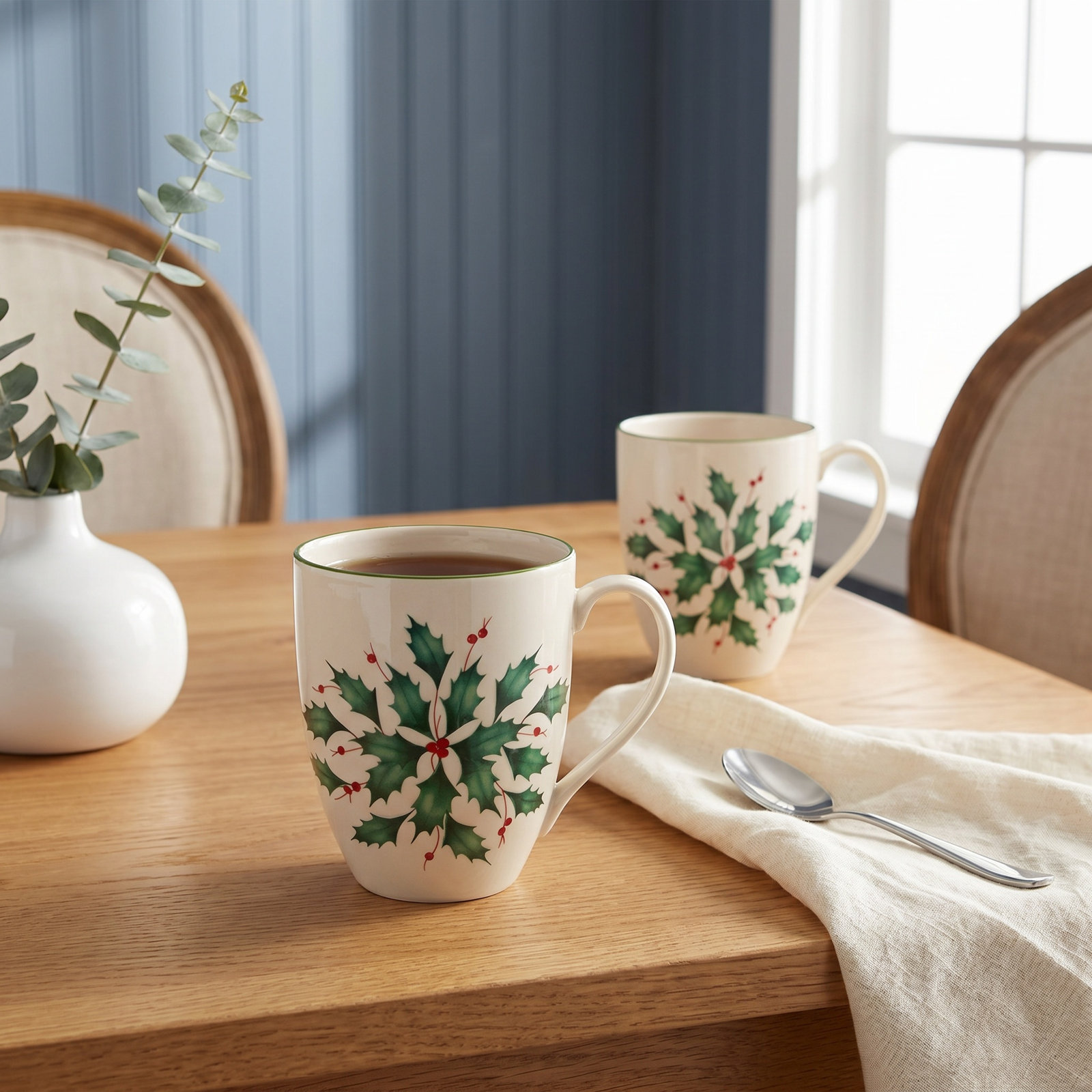 Holiday Porcelain Mug