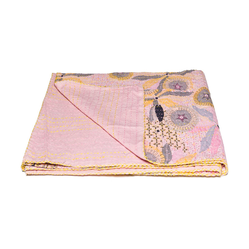  Jeté en coton Kantha