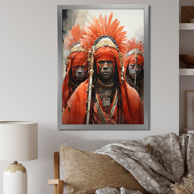 " African Tribes Yoruba Masquerade I "