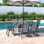 Brinley 6 - Person Patio Dining Set with Rectangular Table-455003694