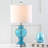 Naydine Glass Standard Table Lamp