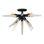 Ariel 8 - Light 26" Sputnik Modern Linear Semi Flush Mount