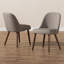 Chaise d'appoint rembourrée en bois massif Conde-28199602