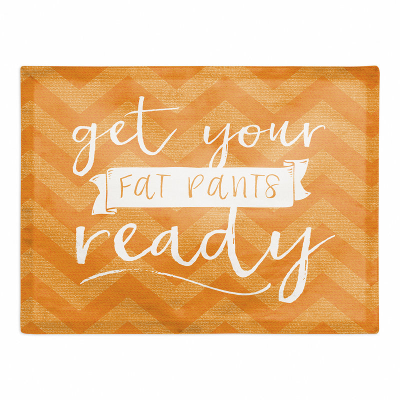 Romy Polyester Chevron Rectangle Placemat