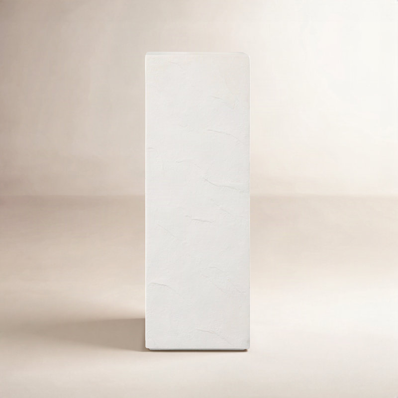 Nalia Concrete No Subject Pedestal, 40" H x 14" W x 14" D