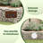 vidaXL Gabion Basket Hexagonal, Galvanized Steel Gabion Planter, High Load Capacity-1691371727