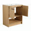Meuble-lavabo autoportant avec lavabo en céramique et rangement pratique-113754378-113754379