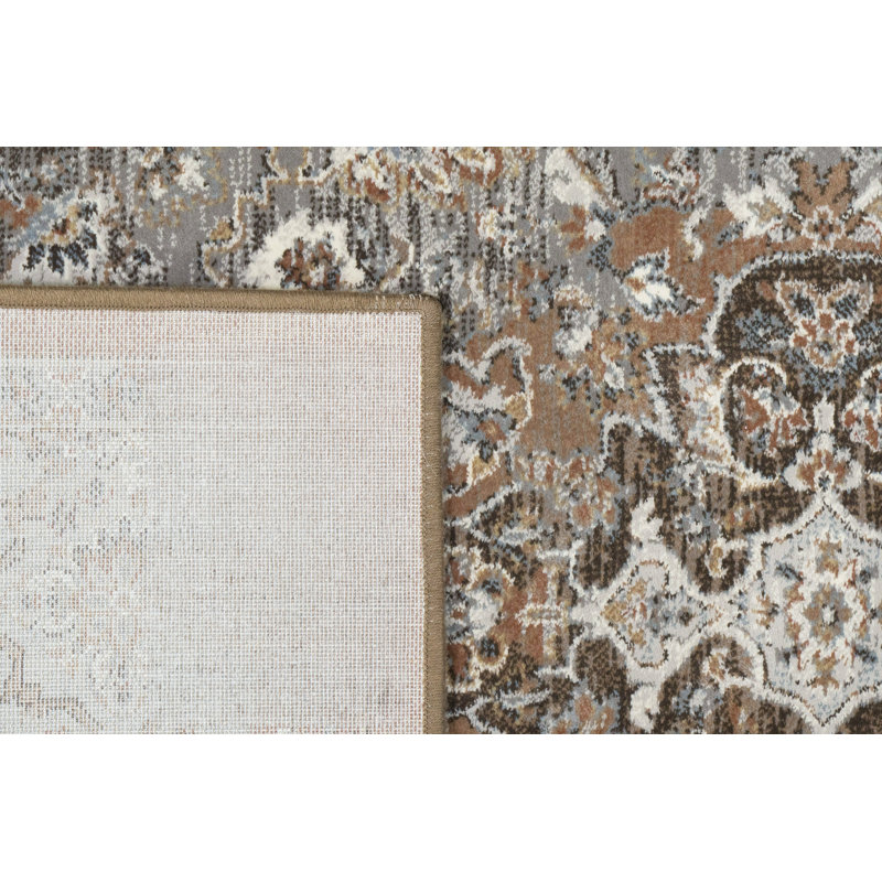 ANCIENT GARDEN 5.3X7.7 57275-9285 BEIGE/MULTI, Rectangle 5'3" x 7'7"