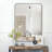 Rectangular Metal Framed Bathroom Mirror-1025449260-1025449250-1025449690