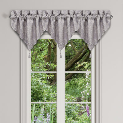 Mary fenêtre Ascot cantonnière lavande